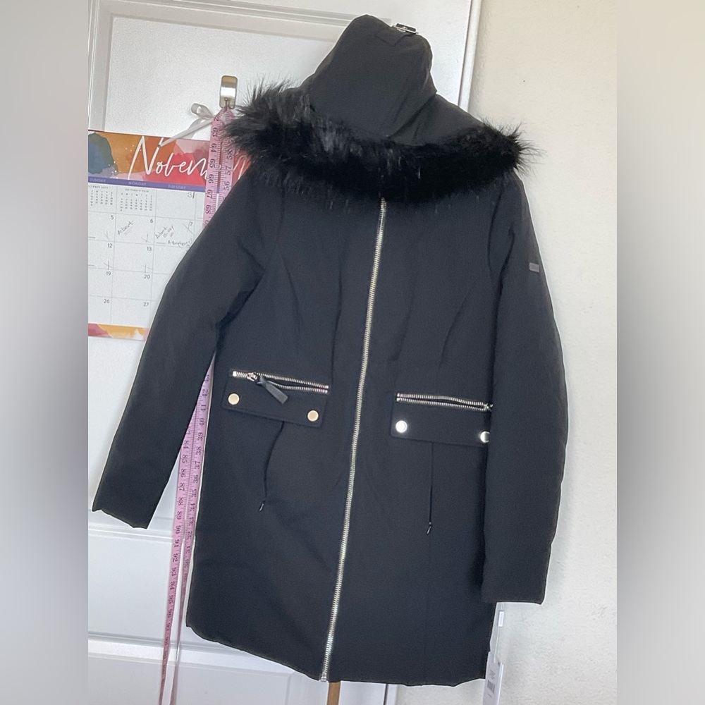 Derek Lam 10 Crosby women’s womens parka brand new with tags color black size L